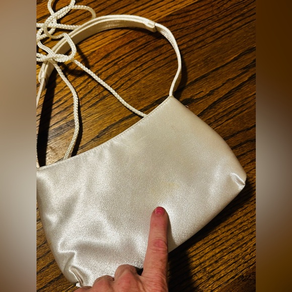 Carlo Fellini Satin Evening Bag Flower Girl Bag, First Communion - Picture 4 of 5
